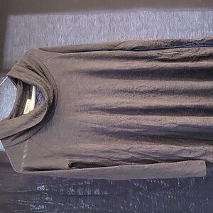 Ginger G gray sheer turtleneck